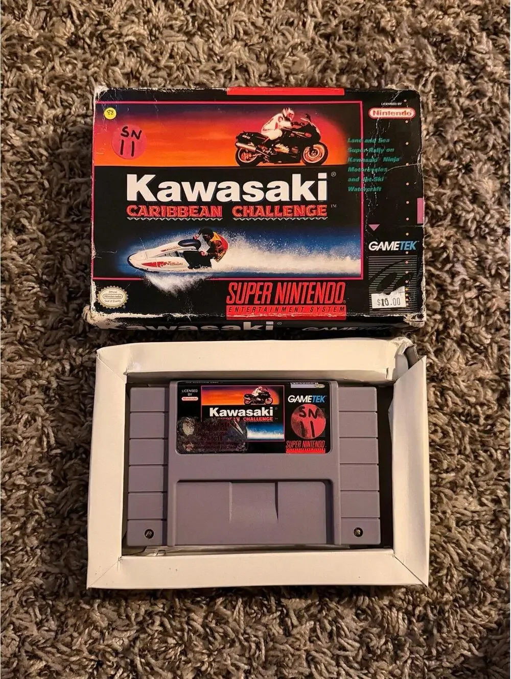 Kawasaki Caribbean Challenge for Super Nintendo